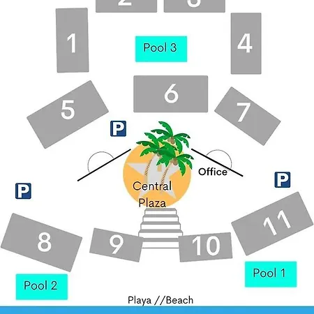 Frontline In Romana Playa Apartamento *
